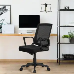 Alternative view of Mid-Back Ergonomic Mesh Office Chair