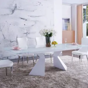 Pure Glass Dining Ensemble