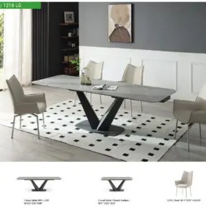 Alternative view of Cloud Elegance Dining Set