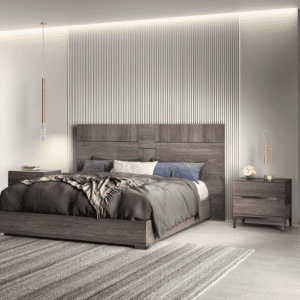 Lavish Purple Retreat Bedroom Set