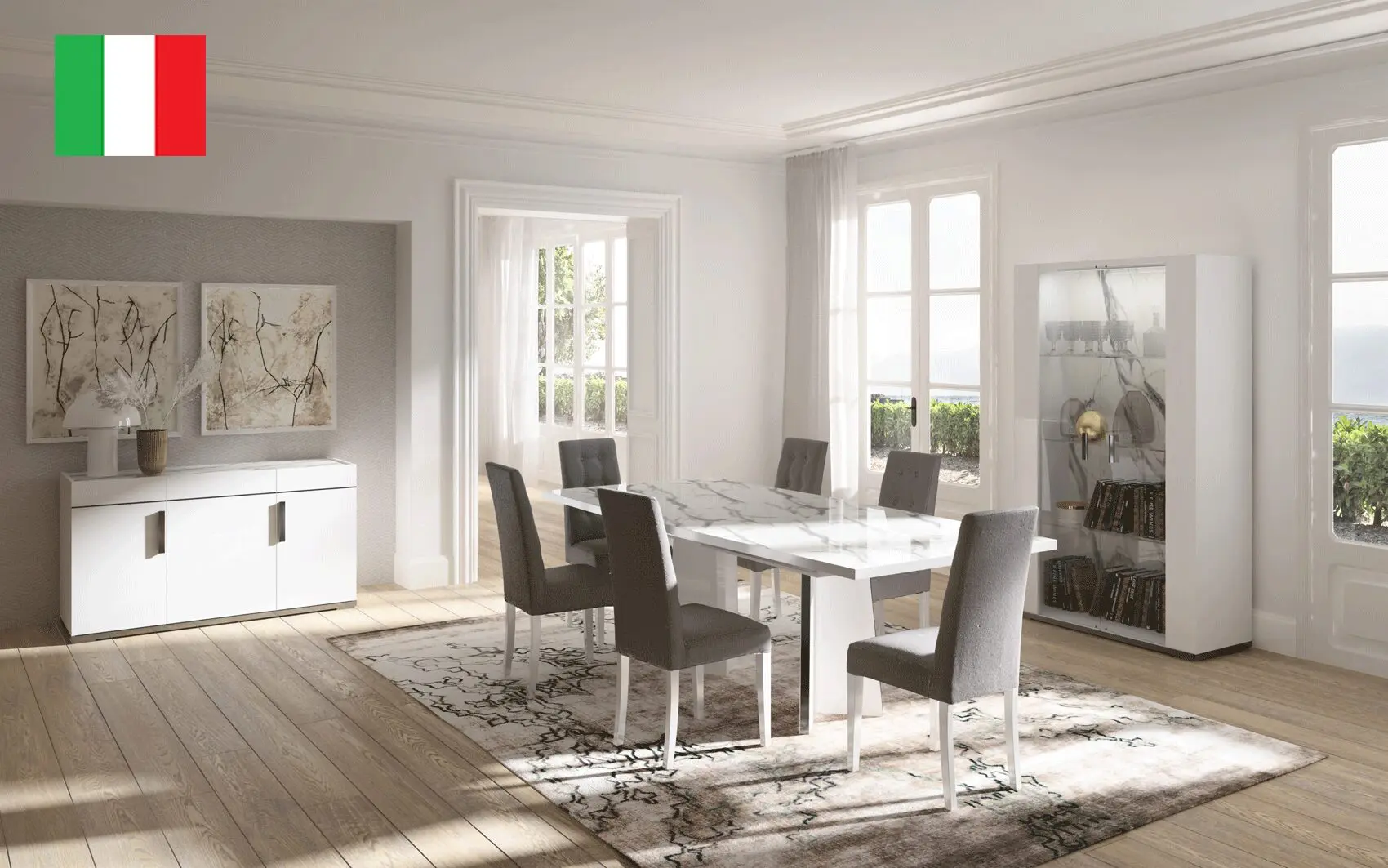 Carrara Elegance Dining Set