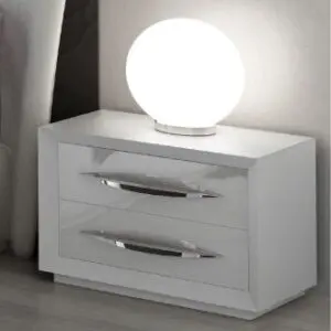 Alternative view of Orion Futuristic Bedroom Set With Nightstands