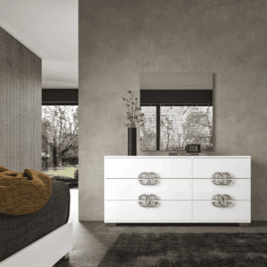 Alternative view of Dafne Gloss Elegance Bedroom Set