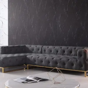 Willa Grey Fabric Left Sectional