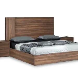 Alternative view of Asus Italian Walnut King Bedroom Set