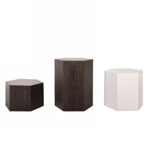 Alternative view of Newmont Elm Hex End Table