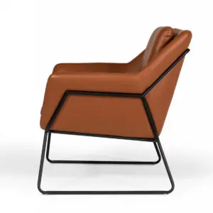 Alternative view of Jennifer Industrial Eco Leather Chair