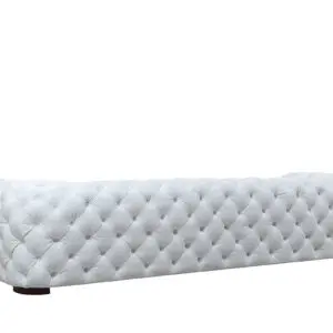 Alternative view of Dexter White Italian Leather Sofa