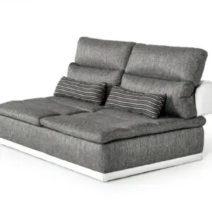 Minimalist Armless Loveseat