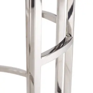 Silvan Marble Steel End Table