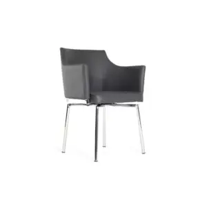 Kaweah Flow Grey Swivel Dining Chair