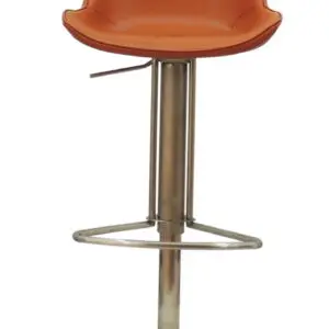 Cognac Swivel Bar Stool