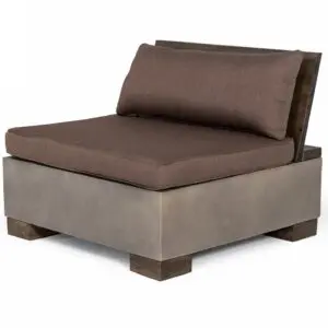 Alternative view of Delaware Concrete Outdoor Sectional Set