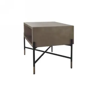 Alternative view of Walker Concrete Metal Coffee Table