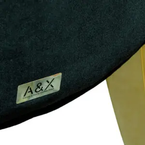 Alternative view of Charlotte Crystal Black Velour Dining Chair