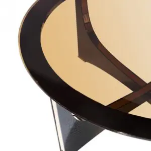 Alternative view of Talin Crocodile Rose Gold Table