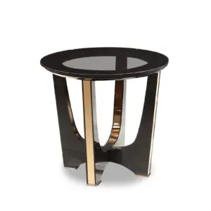 Alternative view of Talin Luxe Croc End Table