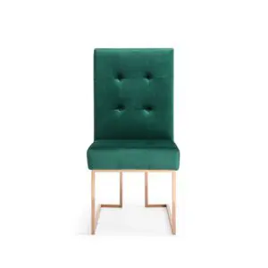 Rose Gold Legend Velvet Chair Set