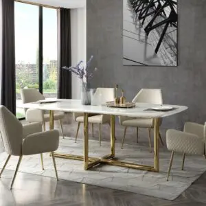 Champagne Majesty Dining Chair