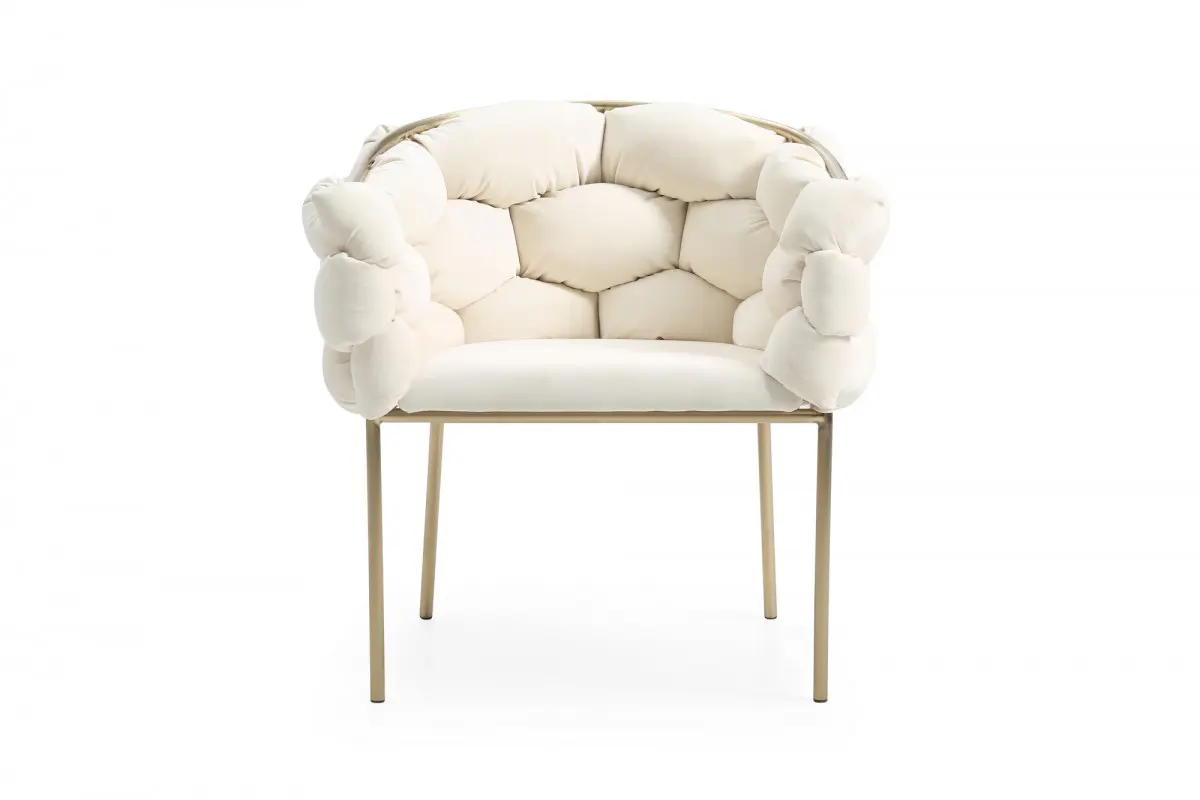 Brass Radiance Dining Chair