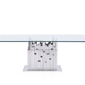 Edwin Architectural Glass Table - Image 3
