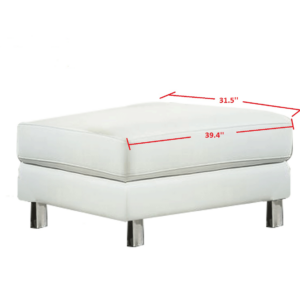 Alternative view of Luxuralounge L-Shape Sectional Set