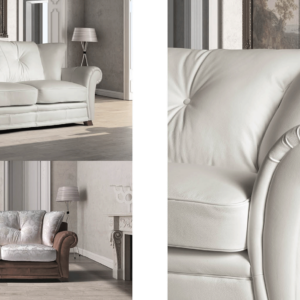 Alternative view of Flame Vogue Sofa Set