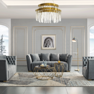 Grey Elegance Living Set