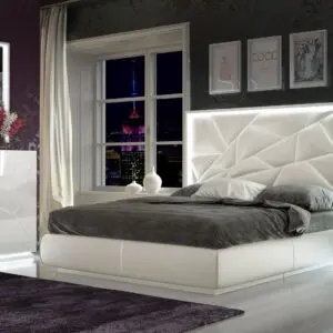 Star Nube High Gloss Bedroom Set