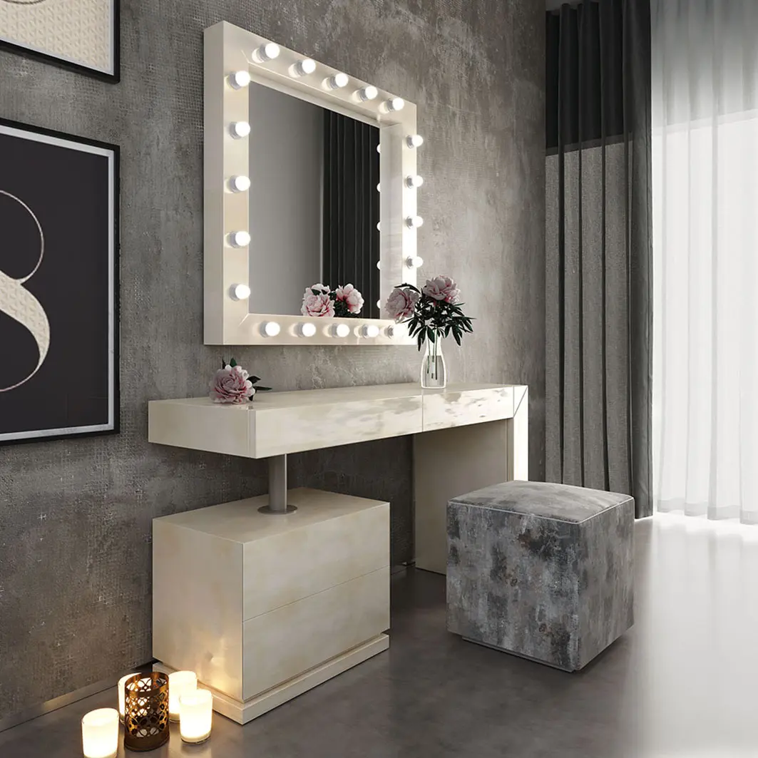 Fluid Elegance Vanity Dresser Set