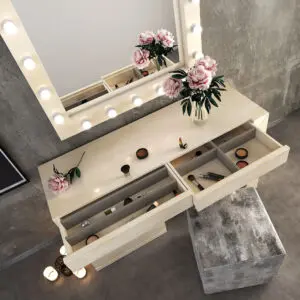 Alternative view of Fluid Elegance Vanity Dresser Set