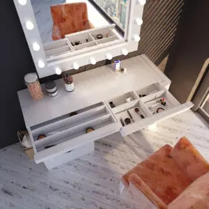 Alternative view of Fluid Matte Vanity Dresser Set