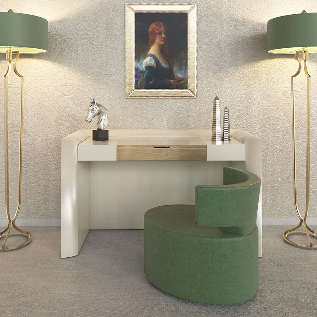 Versatil Metallic Vanity Set