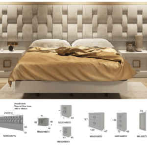 Alternative view of Exquisiterest Bedroom Set