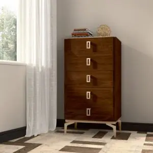 Alternative view of Eva Walnut Charm Bedroom Set