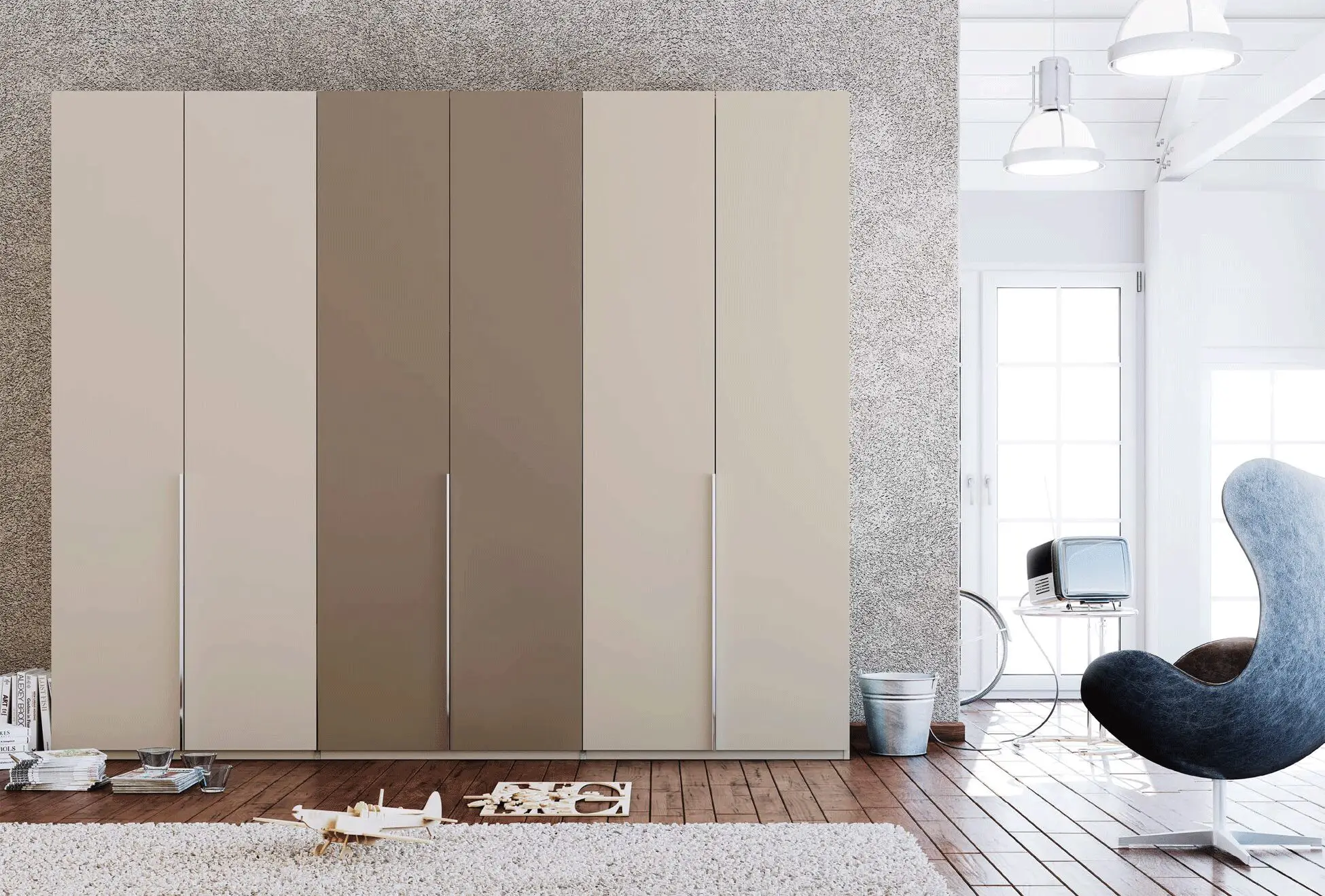 Nuanced Vertical Wardrobe Set