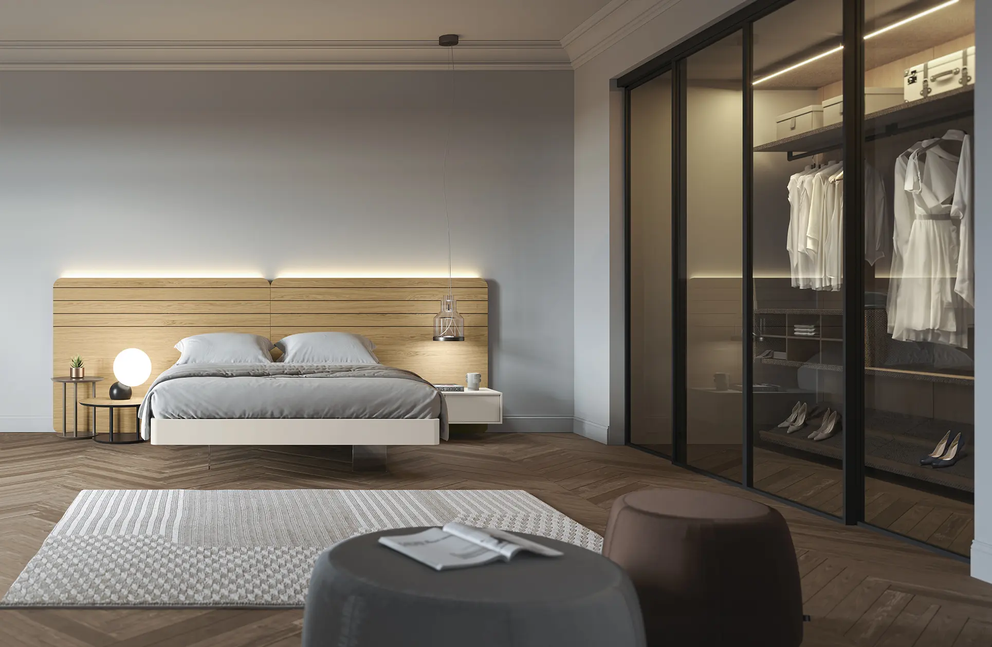 Nano Tranquil Headboard Set