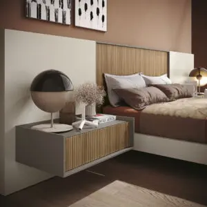 Alternative view of Arc Contemporary Adaptable Headboard Set
