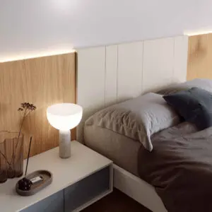 Alternative view of Siena Groove Bedroom Set