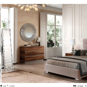 Alternative view of Taupe Templo Modern Bedroom Set