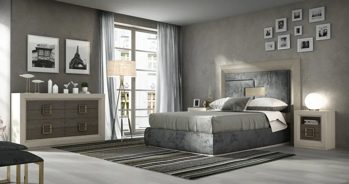 Classic Fusion Oak Bedroom Set
