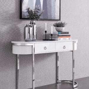 Alternative view of Silver Luxe Dining Set