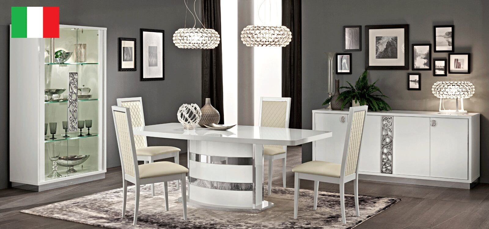Glamour Roma Dining Set