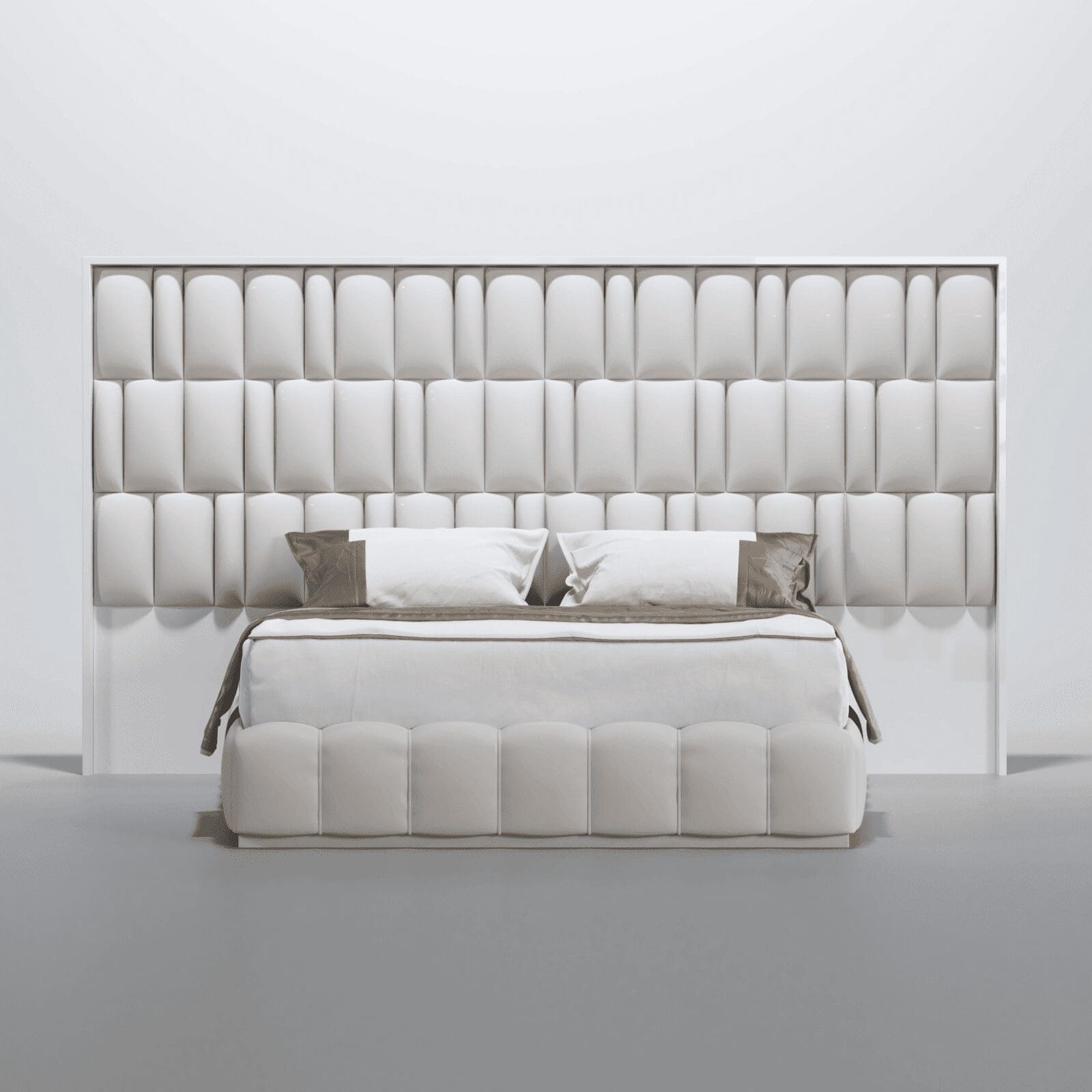 Orion Modern White Bedroom Set