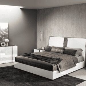 Alternative view of Bianca Marble Elegance Bedroom Set