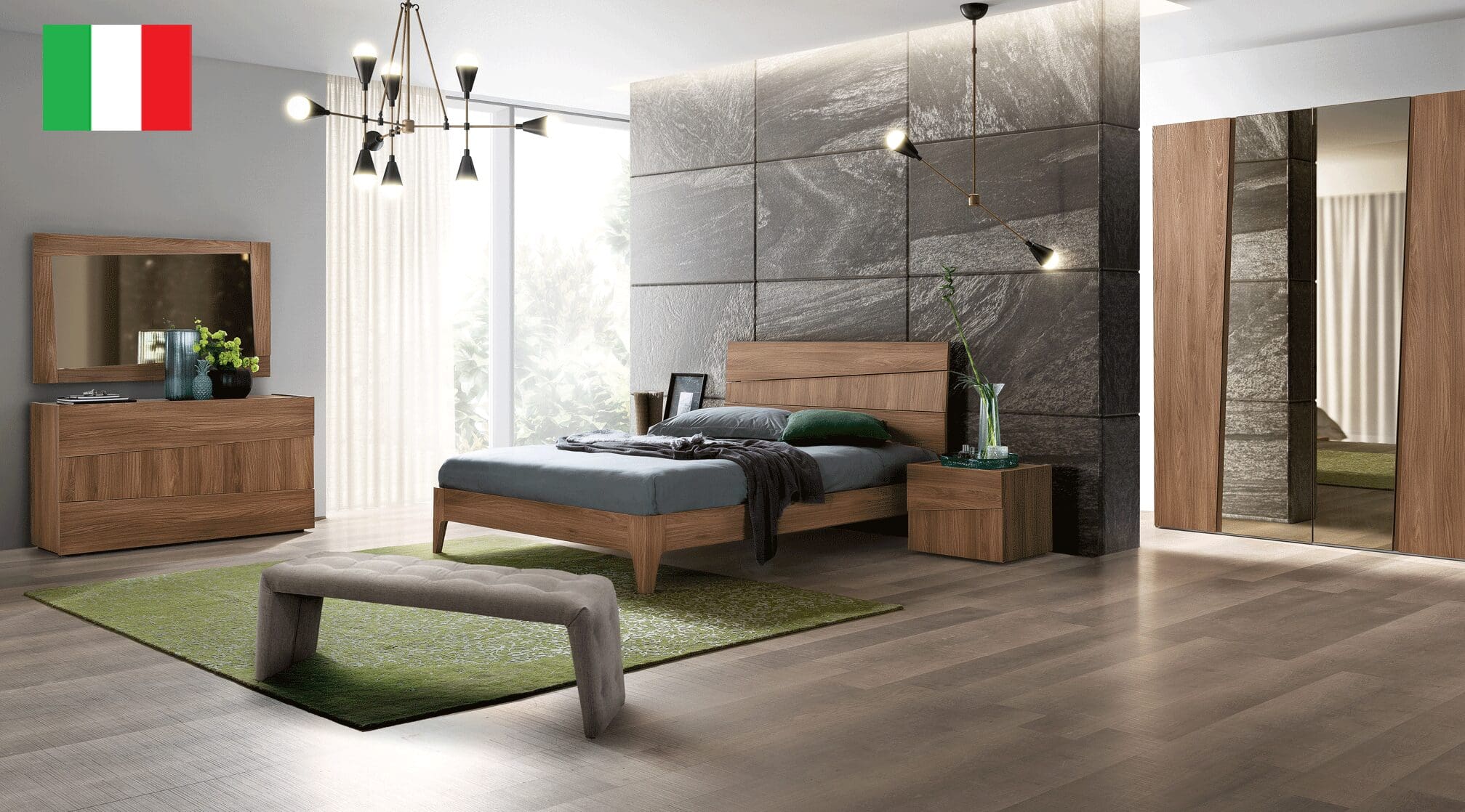 Storm Bedroom Set, Camelgroup Italy