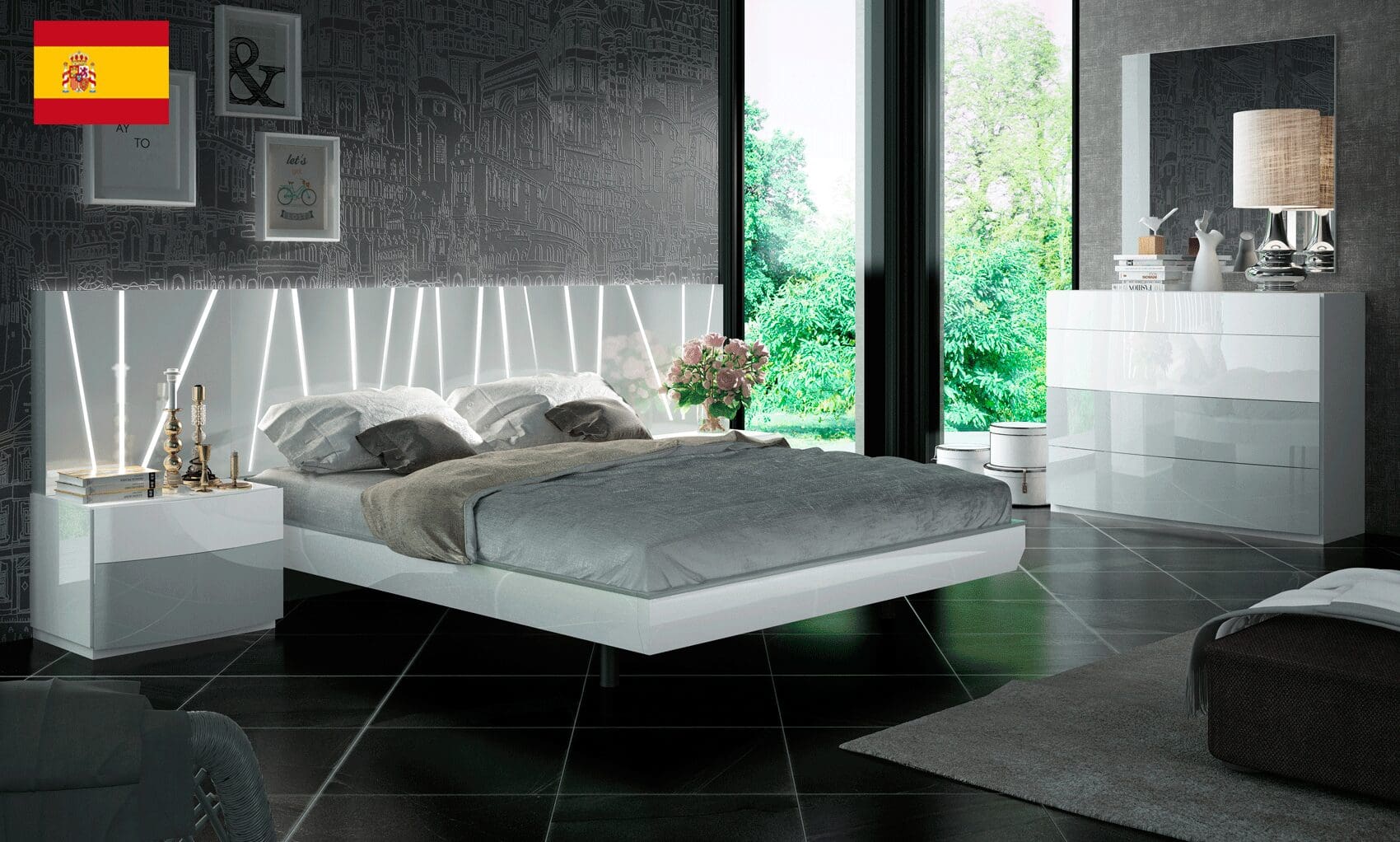Ronda Salvador Modern Bedroom Suite