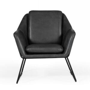 Jennifer Dark Grey Accent Chair