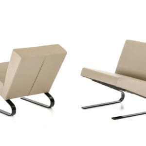 Alternative view of Taupe Serenity Lounge Chair Set