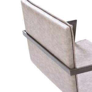 Alternative view of Jago Modish White Wash Grey Chair